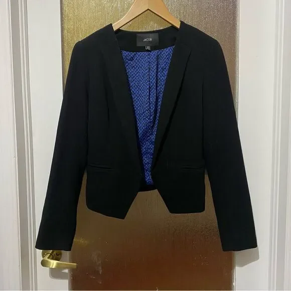 Jacob Cropped Open Blazer - Picture 1 of 4